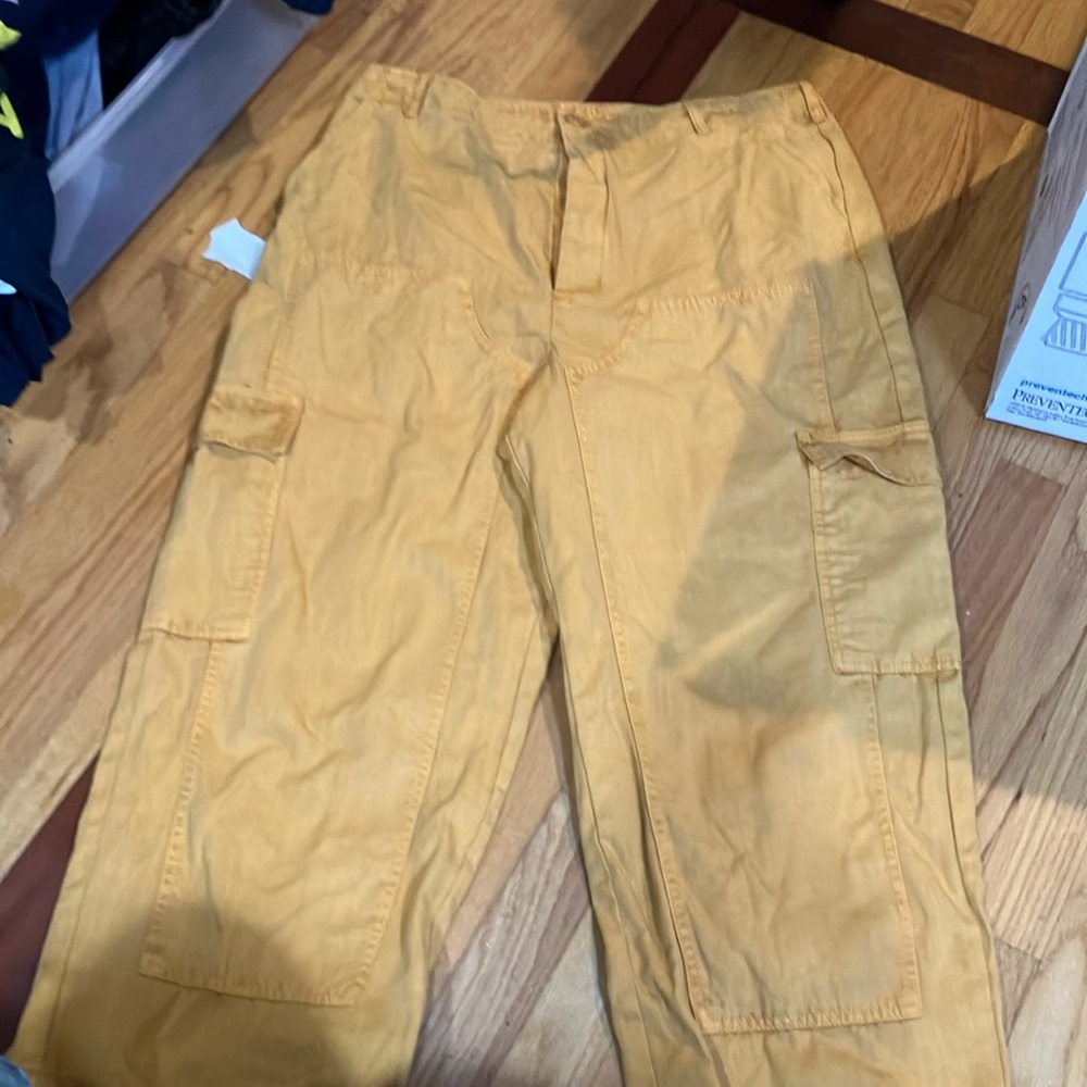 Universal Thread Yellow Boot Cut Pants - image 1